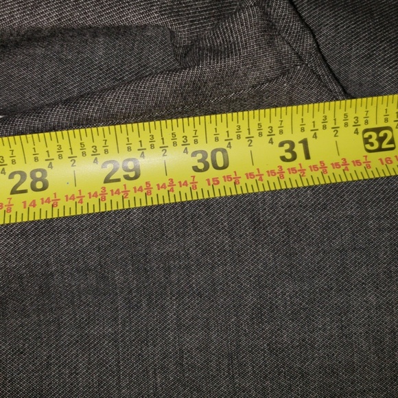 EXPRESS Columnist pant gray and black Size 4R - Picture 2 of 8
